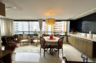Apartamento para venda em salvador, horto florestal, 3 dormitórios, 3 suítes, 5 banheiros, 4 vagas