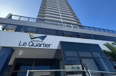 Unique le quartier  3/4, sendo 3 suítes, 113m², dependência completa, com duas vagas de garagens