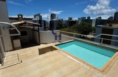 Oportunidade - cobertura duplex no rio vermelho com piscina  -  2 quartos com suíte, dependência ( podendo ser um escritório, quarto, closet etc..)