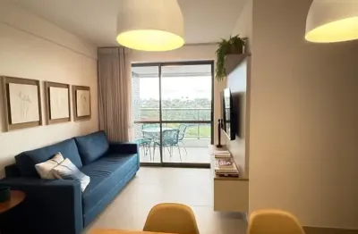 Apartamento para aluguel  mobiliado no beach class salvador bairro: ondina  2/4 com 67  m2 • vista avenida