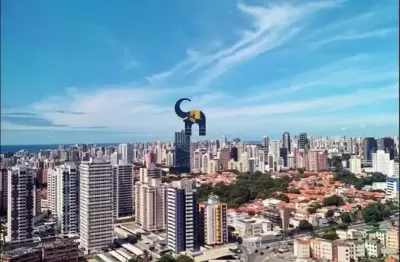 Apartamento 3 quartos – stiep/    998-h  morada das torres andar alto -poente vista mar armação – salvador/ba