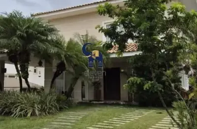 Excelente casa a venda  alphaville 1 6/4 sendo 4 suites, home e cozinha com 2 dependencias e 4 vagas condomínio itaparica.