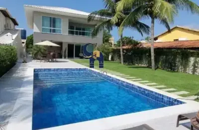 Luxuosa e moderna casa a venda em guarajuba   condomínio dos corais