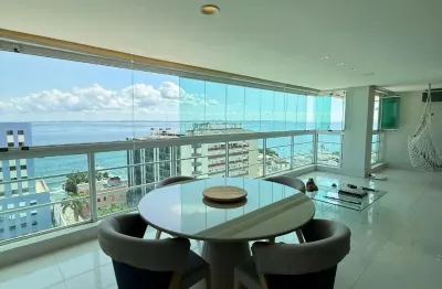 Apartamento para venda no barra porto condomínio clube 4/4  revertido para duas suites  vista mar 