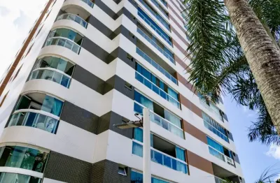 Alphaville apartamento com 3 suítes, sendo a master com closet, sala ampla, lavabo, varanda gourmet com duas vagas