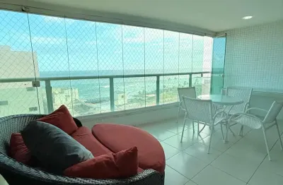 Terrazzo ondina luxo! vista mar! 2/4 suíte, 117 m², varanda, 02 garagens soltas.