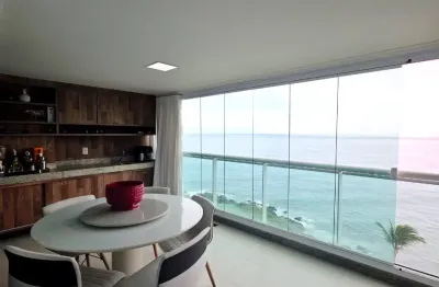 Condomínio costa españa  av. oceânica, 1454 - barra, salvador - ba,  96 m² de área privativa. 2 vagas de garagens. vista mar.