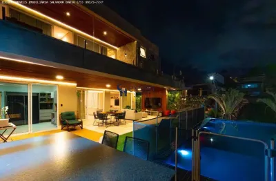Casa espetacular à venda no alphaville 2 – salvador 5 suítes design contemporâneo
