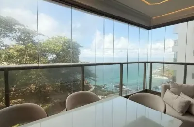 Apartamento de alto padrão e vista mar para aluguel anual 2/4 uma suíte vista mar com infra