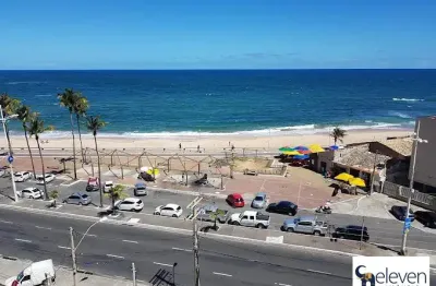 Apartamento 1/4 vista mar 48 metros com infra andar médio com o conforto no coração de amaralina e uma vaga