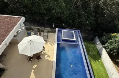 Viva o extraordinário: a residência de luxo em alphaville 2 com 5 suites vista verde e seis vagas com infra. 