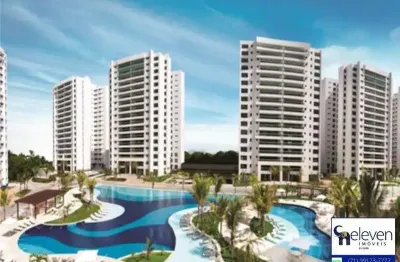 Exclusividade, conforto e lazer se encontram no le parc resort com 3 suites infra e 3 vagas nacente 