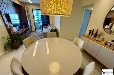 Apartamento pituba 3 quartos (1 suíte) com varanda, nascente e infraestrutura completa com infra e duas vagas 