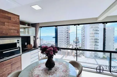 Apartamento vista mar com 3 suítes à venda, 184 m² por r$ 3.500.000 - centro - balneário camboriú/sc