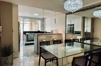Apartamento mobiliado com 3 dormitórios para alugar, 80 m² por r$ 7.900/mês - centro - balneário camboriú/sc