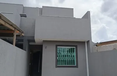 Casa com 03 quartos e vaga para 02 carros no sítio cercado, curitiba, pr