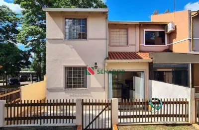 Sobrado com 2 dormitórios à venda, 57 m² por r$ 250.000,00 - condomínio residencial ilha bela - londrina/pr