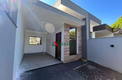 Casa com 3 dormitórios à venda, 96 m² por r$ 400.000,00 - sabará i - londrina/pr