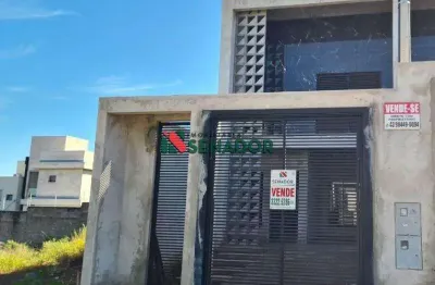 Sobrado à venda em londrina, parque tauá, com 3 quartos, com 143.91 m²