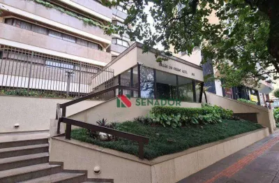 Lindo apartamento de luxo semimobiliado com 4 dormitórios à venda, 330 m² por r$ 1.350.000 - centro - londrina/pr