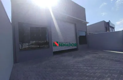 Barracão novo para alugar, 150 m² por r$ 7.000/mês - milton gavetti - londrina/pr