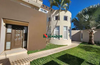 Sobrado com 3 dormitórios para alugar, 374 m² por r$ 7.900,00/mês - parque residencial alcântara - londrina/pr