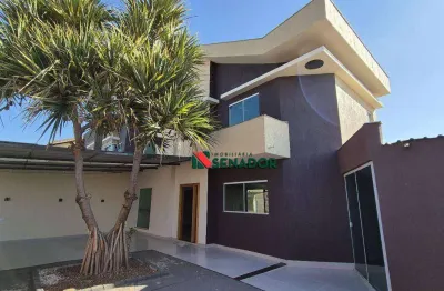 Lindo sobrado com 3 dormitórios à venda, 160 m² por r$ 585.000 - jardim vale do cedro - londrina/pr