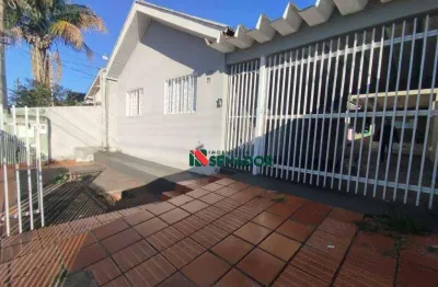 Casa + sobrado aos fundos à venda, 70 m² por r$ 450.000 - jardim morumbi - londrina/pr