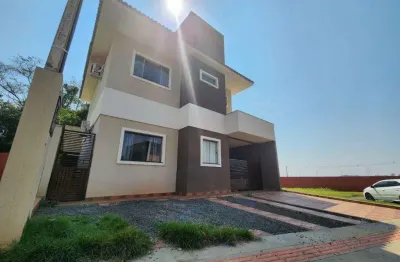 Sobrado à venda em londrina, heimtal, com 3 quartos, com 139.8 m²