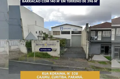 Barracão / Galpão / Depósito à venda na Rua Roraima, 528, Cajuru, Curitiba