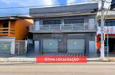 Salões comerciais piso térreo e superior no bairro do jacaré em cabreúva