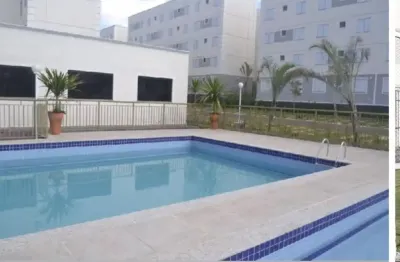 Aluga apartamento, 02 dormitórios, com geladeira, fogão, sofá, mesa e lava e seca