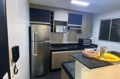 Aluga apartamento, 02 dormitórios, com geladeira, fogão, sofá, mesa e lava e seca