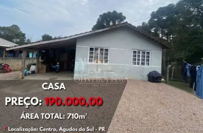 Casa com 3 quartos à venda na Agudos Do Sul-pr, Centro, Agudos do Sul