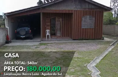 Casa com 3 quartos à venda na Rua Alcides De Lima Maoski, 62, Leão, Agudos do Sul