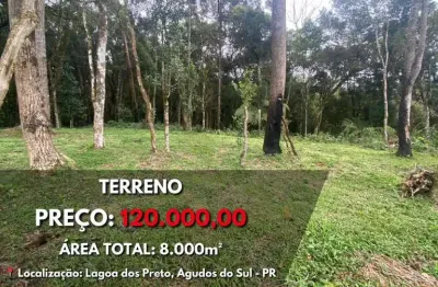 Terreno à venda na Agudos Do Sul-pr, Centro, Agudos do Sul