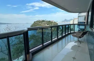 Apartamento para venda em niterói, boa viagem, 4 dormitórios, 4 suítes, 5 banheiros, 3 vagas