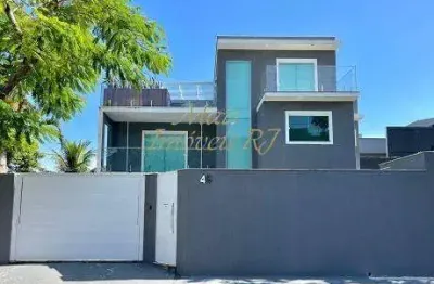 Casa para venda em niterói, itaipu, 4 dormitórios, 4 suítes, 5 banheiros, 3 vagas