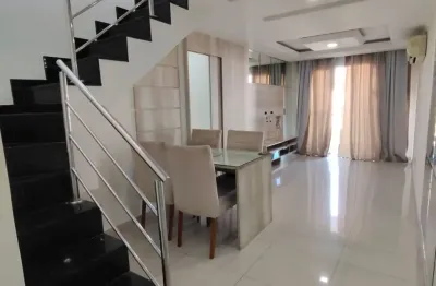 Excelente cobertura cond. residenciais premium/ ac. carta - (aceita carro como entrada)