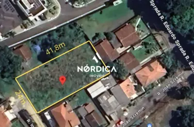 Terreno à venda na Rua Ignácio Wizbycki, 40, Campo Comprido, Curitiba