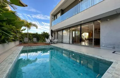 Casa em condomínio fechado com 3 quartos à venda na Rua das Palmas, 1, Alphaville Dom Pedro, Campinas, 365 m2 por R$ 4.800.000