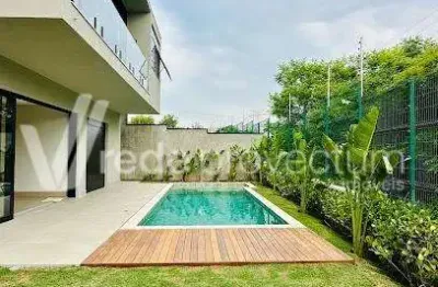 Casa em condomínio fechado com 5 quartos à venda na Rua das Palmas, 1, Alphaville Dom Pedro, Campinas, 380 m2 por R$ 4.600.000