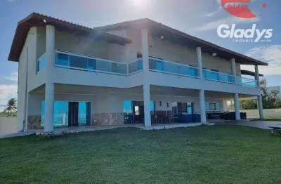 Casa com 7 dormitórios à venda, 519 m² por r$ 1.500.000,00 - iguape - aquiraz/ce