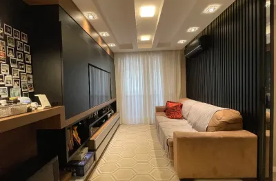 Apartamento mobiliado, 3 dormitórios(1suite), 2 sacadas e 1 vagas