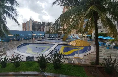 Apartamento para venda com 01 quarto residencial águas da fonte em caldas novas  go