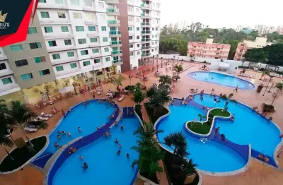 Apartamento a venda com 02 quartos  a venda riviera park em caldas novas go