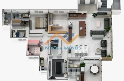 Apartamento com 4 quartos à venda na Avenida Ari Barroso, Serenata, Timóteo