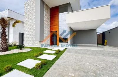 Casa de alto padrão em condomínio fechado lagoa silvana.