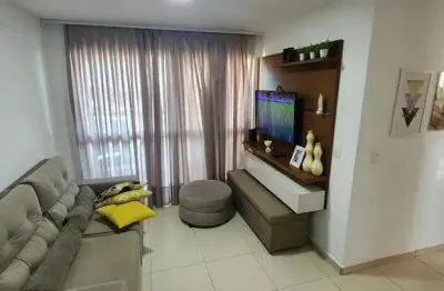 Excelente apartamento com 2 quartos sendo 1 suíte em capim macio