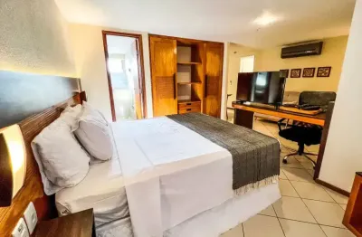 Lindíssimo flat em ponta negra com vista para o mar!